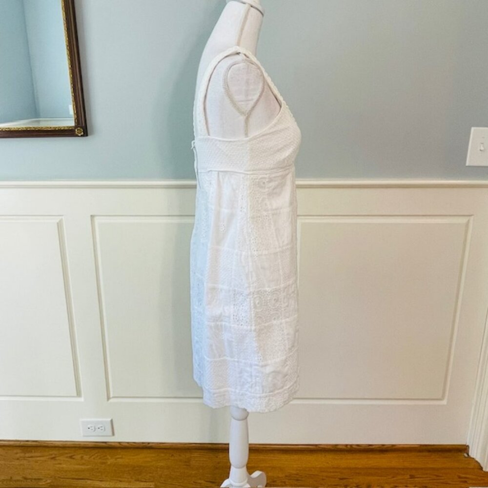 Lilly Pulitzer White Eyelet Patchwork Shift Sundr… - image 4